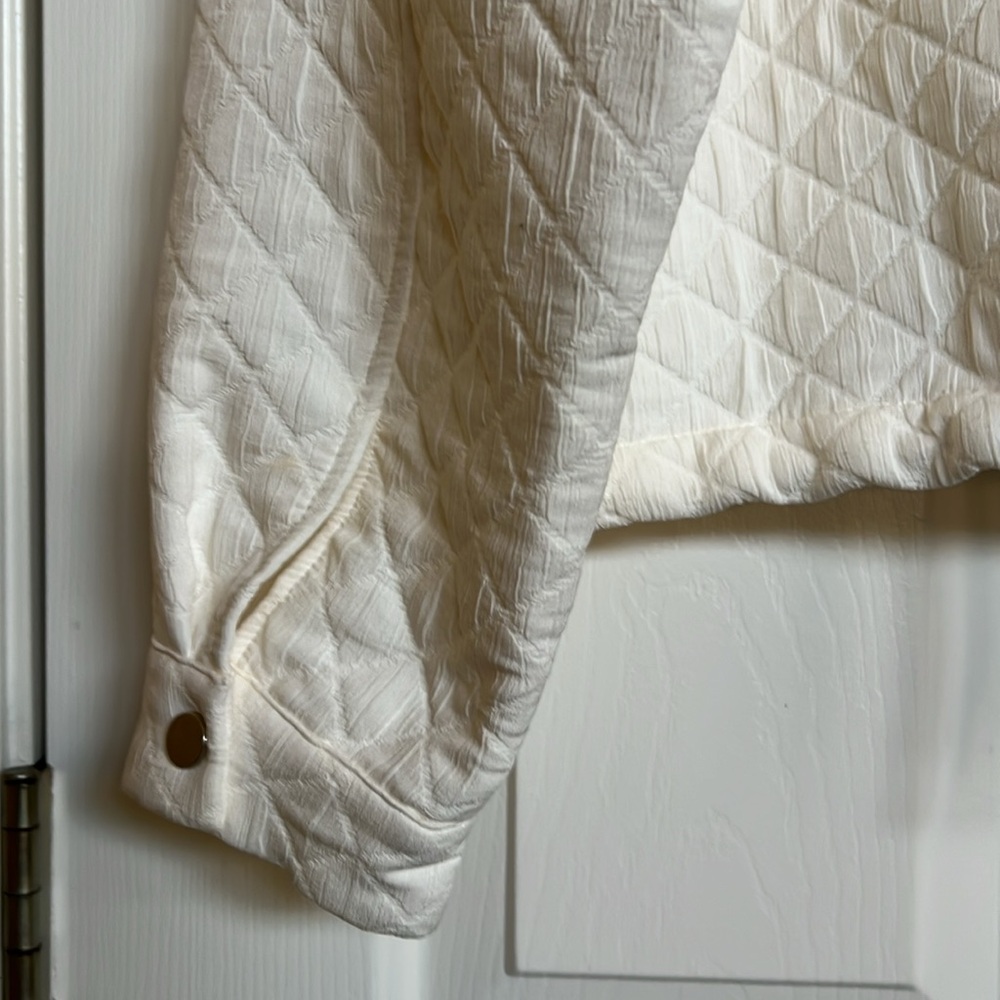 Zara Basic Full Zip Jacket / Tops Nwot - image 8